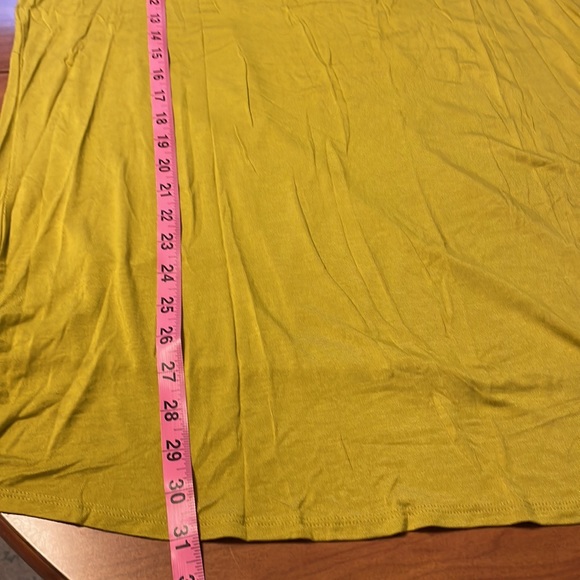 LOGO by Lori Goldstein chartreuse tunic size 2X - Picture 7 of 9